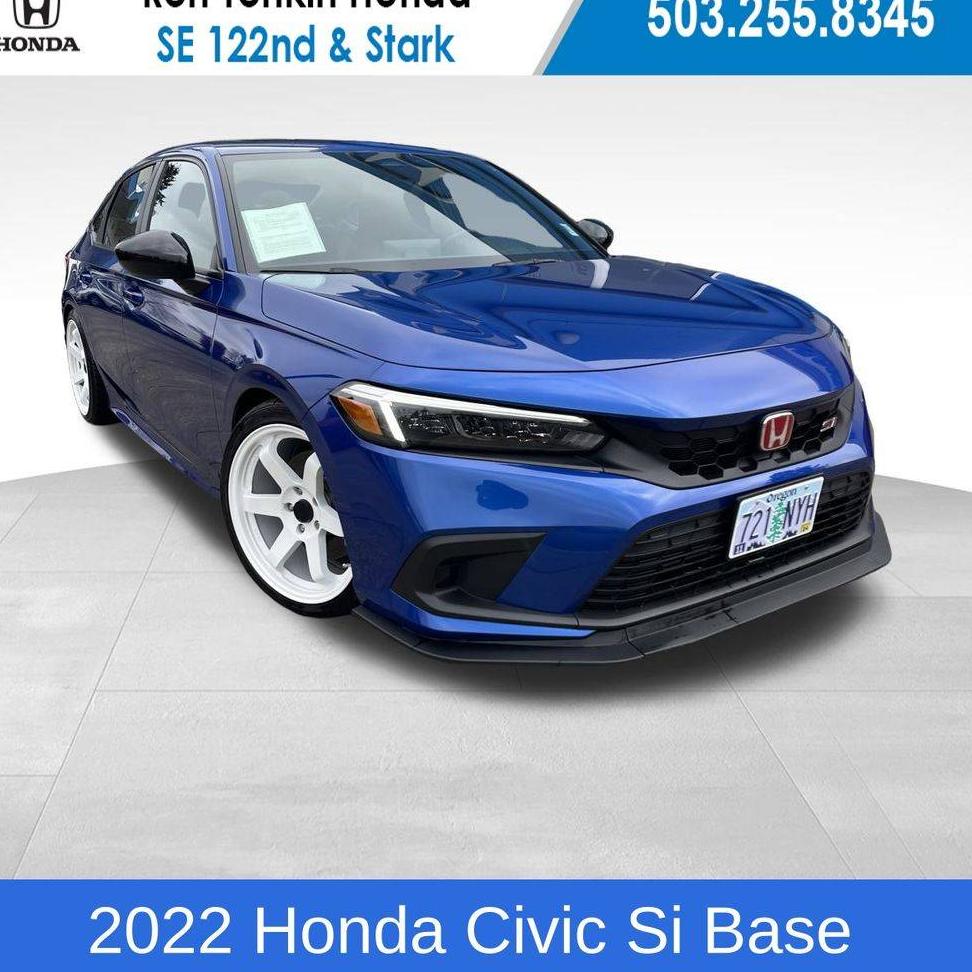 HONDA CIVIC SI 2022 2HGFE1E56NH473203 image